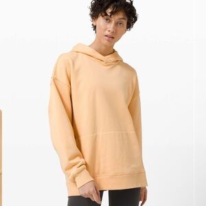 Lululemon Perfectly Oversized Hoodie, color ivory peach, size 4